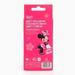 Свечи для торта 6 штук, с цветным пламенем, Минни Маус