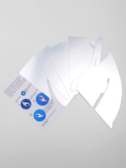 Зеркало настенное «Пёрышко», на клеевой основе, 6 деталей, 73×18 см