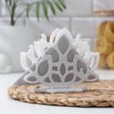 Салфетница Verona, 13.9×5.8×10.5 см, белая