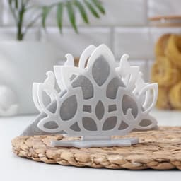 Салфетница Verona, 13.9×5.8×10.5 см, белая