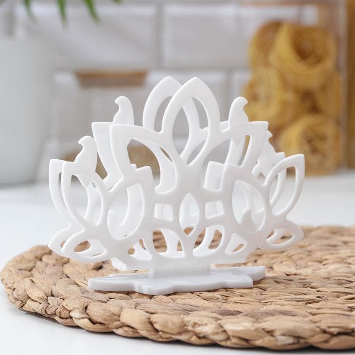 Салфетница Verona, 13.9×5.8×10.5 см, белая