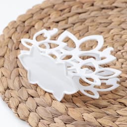 Салфетница Verona, 13.9×5.8×10.5 см, белая