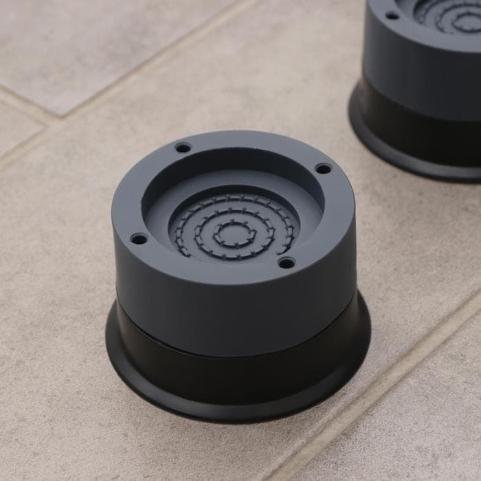 Набор подставок антивибрационных, для стиральной машины, 4 шт., 7.4×4.6 см, d=4.7 см