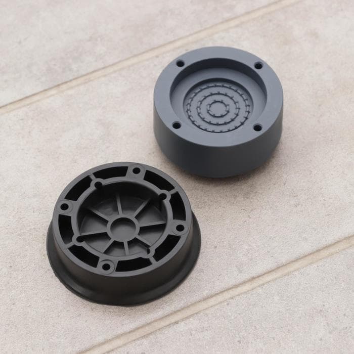 Набор подставок антивибрационных, для стиральной машины, 4 шт., 7.4×4.6 см, d=4.7 см