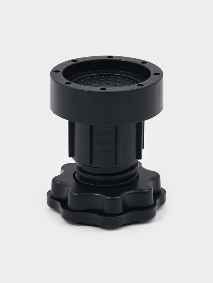 Набор подставок антивибрационных, для стиральной машины, раздвижные, 4 шт., 6.5×7-10 см, d=4.7 см