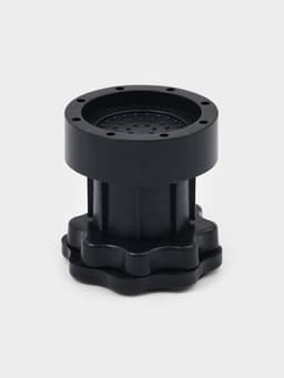 Набор подставок антивибрационных, для стиральной машины, раздвижные, 4 шт., 6.5×7-10 см, d=4.7 см