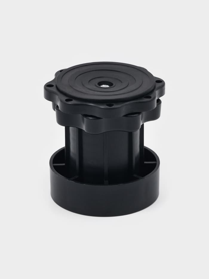 Набор подставок антивибрационных, для стиральной машины, раздвижные, 4 шт., 6.5×7-10 см, d=4.7 см