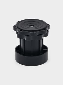 Набор подставок антивибрационных, для стиральной машины, раздвижные, 4 шт., 6.5×7-10 см, d=4.7 см