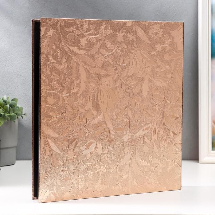 Фотоальбом на 600 фото 10×15 «Золотистые колокольчики»