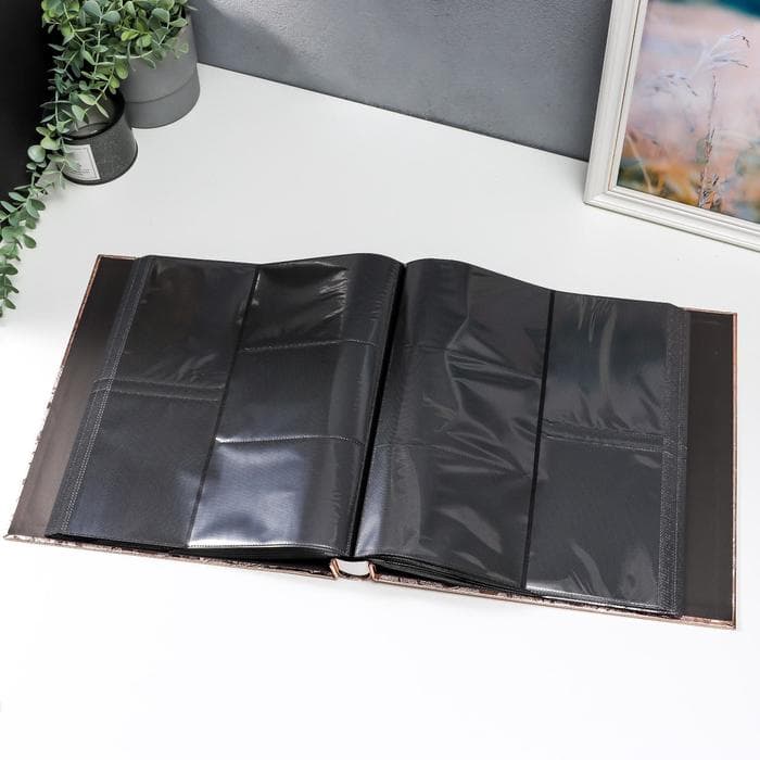 Фотоальбом на 600 фото 10×15 «Золотистые колокольчики»