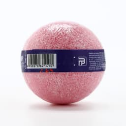 Бомбочка для ванны, 120 г, аромат клубники, КЛАДОВАЯ КРАСОТЫ