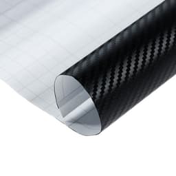 Пленка автомобильная карбон 3D, самоклеящаяся, 50×150 см, черный