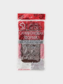 Форма для конфет и шоколада Доляна «Цветочки», силикон, 21×10×2 см, 15 ячеек, МИКС