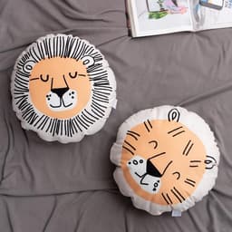 Подушка декоративная детская «Этель. Тигр», 40×40 см, велюр