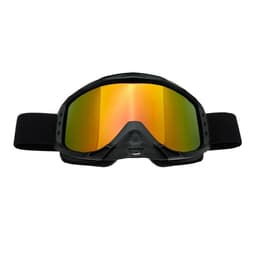 Очки-маска для езды на мототехнике, стекло хамелеон, темно-серые, ОМ-9