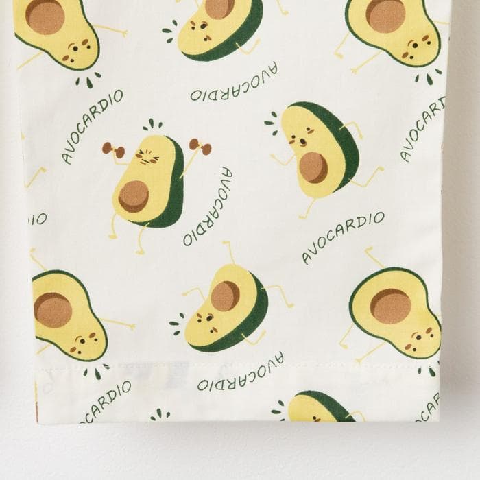 Брюки домашние женские KAFTAN Avocado, размер 40-42, белые