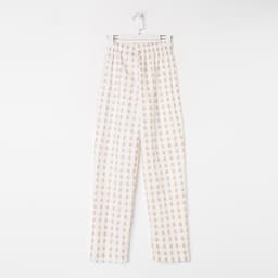 Брюки домашние женские KAFTAN Drops, размер 48-50, белые