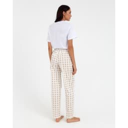Брюки домашние женские KAFTAN Drops, размер 48-50, белые