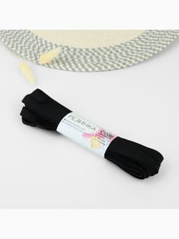 Резинка вязаная, 10 мм, 10±0.5 м, чёрная