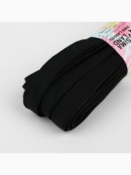 Резинка вязаная, 10 мм, 10±0.5 м, чёрная