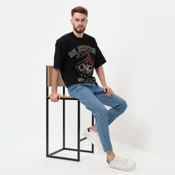 Футболка KAFTAN «Be strong», черный, р. 46