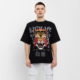 Футболка мужская KAFTAN «Тигр», черный, размер 46