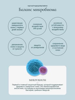 Гель для очищения волос и тела младенца Baby Balance мягкий, 250 мл