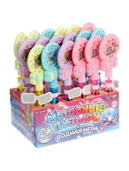 Мыльные пузыри + водная игра Funny toys, МИКС