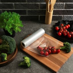 Набор пакетов для вакууматора Luazon, в рулоне 20×500 см, 190 мкм, прозрачные