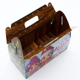 Подарочная новогодняя коробка «Сундучок чудес», для сладких подарков, 26×13×24 см