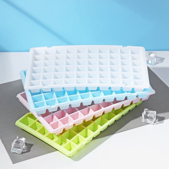 Форма для льда Доляна, 29×17.5×2.5 см, 60 ячеек, МИКС