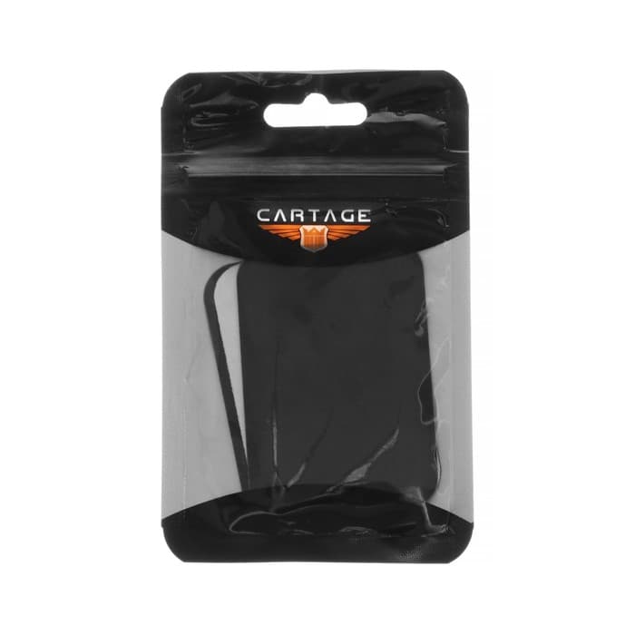 Пластина для магнитных держателей Cartage, 4.5×6.5 см, самоклеящаяся, черная