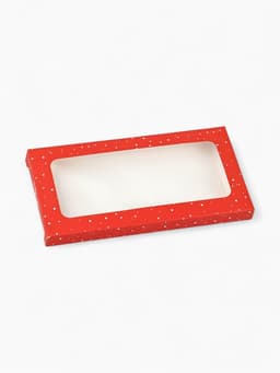 Коробка для шоколада «С Новым годом», с окном, 17×8.5×1.5 см