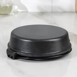 Котелок, 20×5.5 см, с ручкой, чугун, чёрный