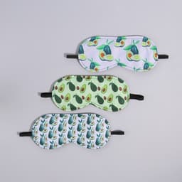 Маска для сна «Авокадо», 19.5×8.5 см, резинка одинарная, рисунок МИКС