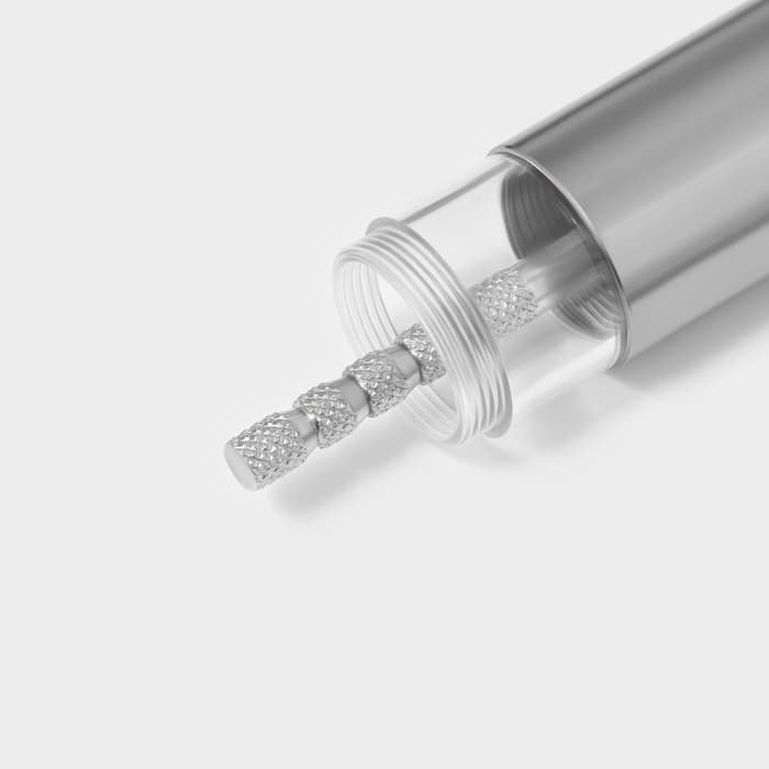 Мельница для специй «Элит», 15×2.5 см, металлический механизм, серебристая