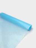 Коврик противоскользящий Доляна «Круги», 30×150 см, прозрачный, голубой