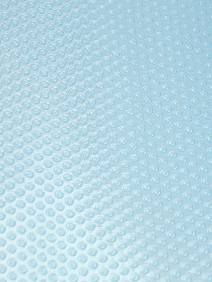 Коврик противоскользящий Доляна «Круги», 30×150 см, прозрачный, голубой