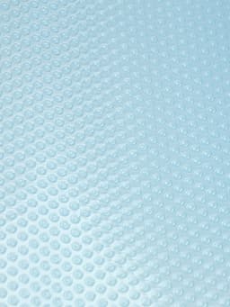 Коврик противоскользящий Доляна «Круги», 30×150 см, прозрачный, голубой