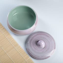 Набор для холодца Борисовская керамика «Лаванда», 900 мл, 16.5×23 см, сиреневый