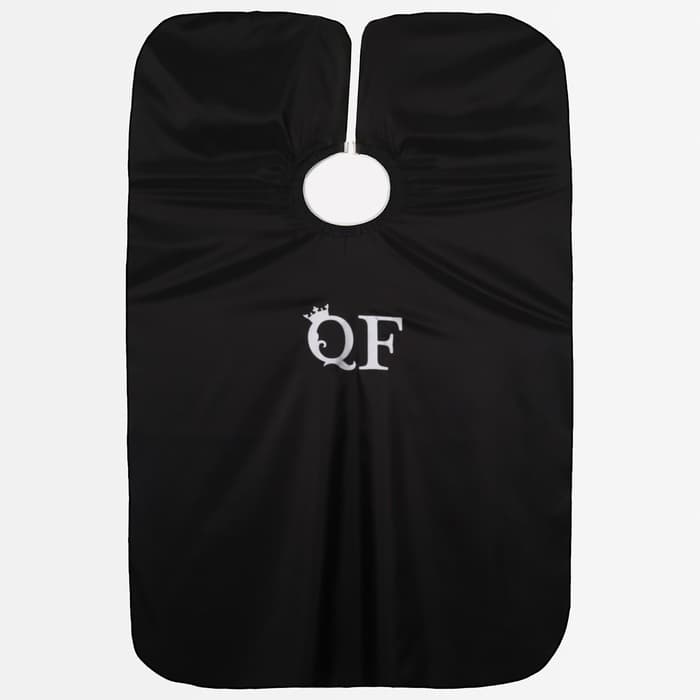 Пеньюар парикмахерский QF, чёрный