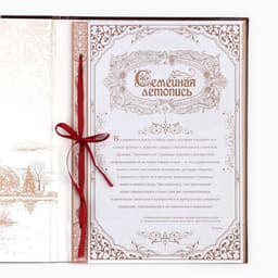 Родословная книга «Наша Семья», 50 листов, 22×31 см