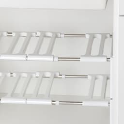 Полка под раковину раздвижная, 26×50(70)×38 см, белая