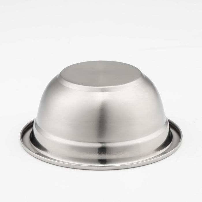 Миска, 500 мл, 14×6 см, 201 марка стали, толщина 0.8 мм, внутренний диаметр 12 см, нержавеющая сталь