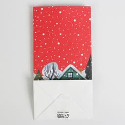 Пакет без ручек новогодний «Новое счастье», 10×19.5×7 см