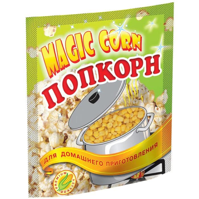 Зерно кукурузы для домашнего приготовления попкорна Magic Corn, 100 г
