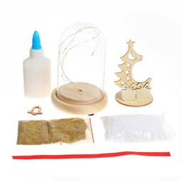 Набор для творчества «Новогодний ночник. Ёлка», деревянные вставки