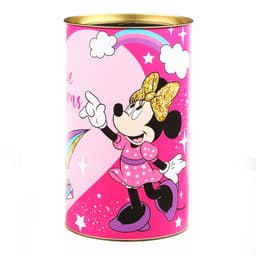 Копилка металлическая, 20.5 см × 12 см × 12 см, XXL «На приключения, развлечения и вкусняшки», Минни и Единорог