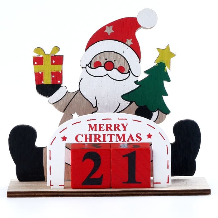 Календарь настольный вечный «С Новым годом!», 15 см, МИКС