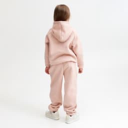 Худи для девочки MINAKU: Basic Line KIDS, цвет пудровый, рост 104 см